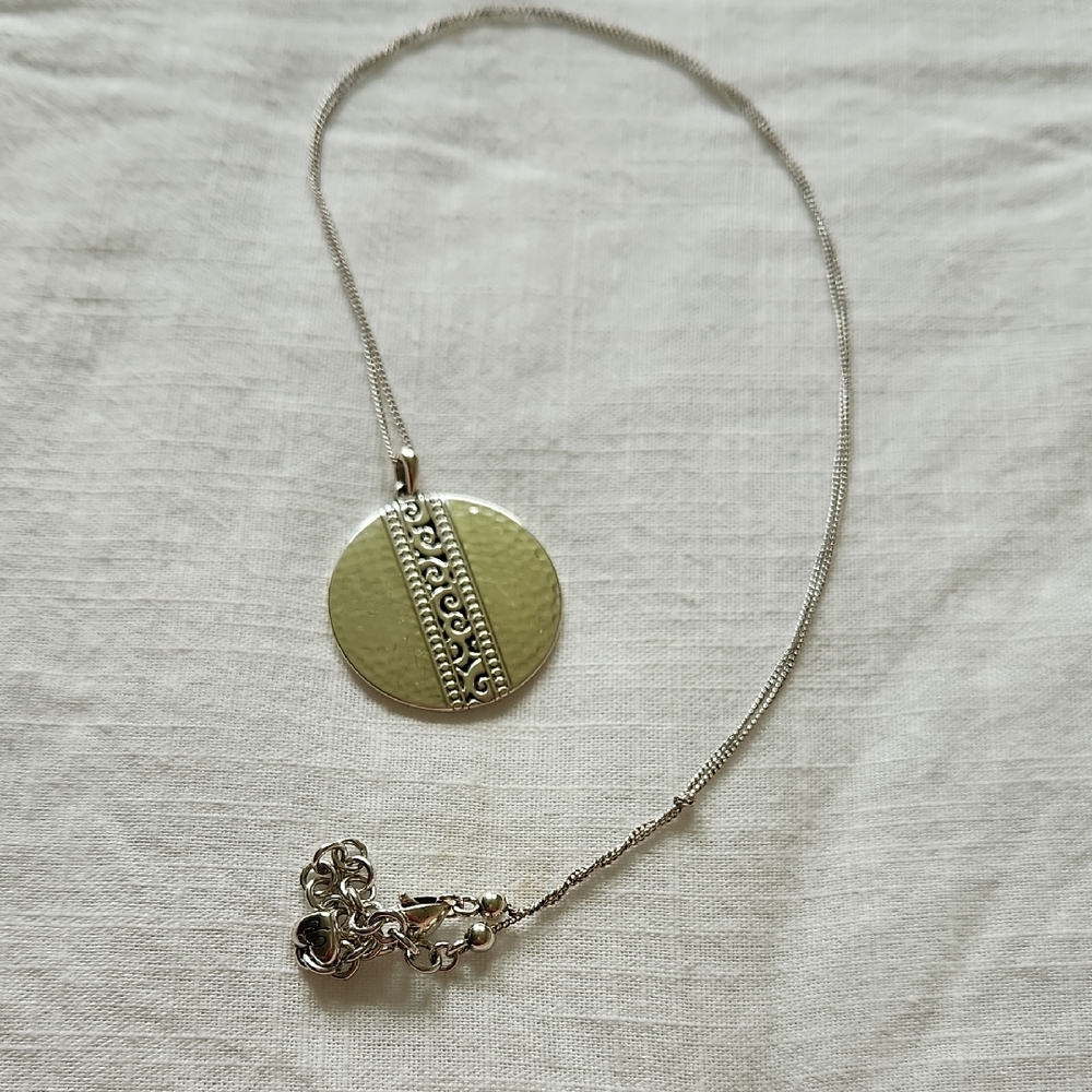 Brighton Silver Pendant Necklace